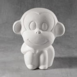 Ceramic Bisque Cute Monkey